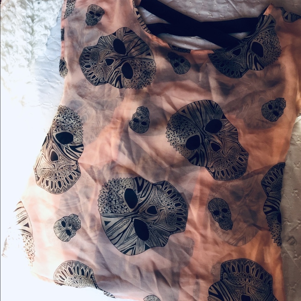 Skeleton Shirt 100% Polyester